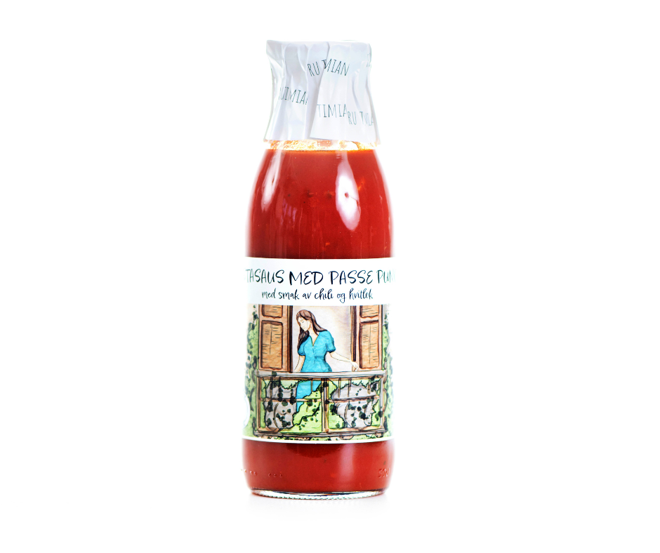 Pastasaus med passe punch 500 ml