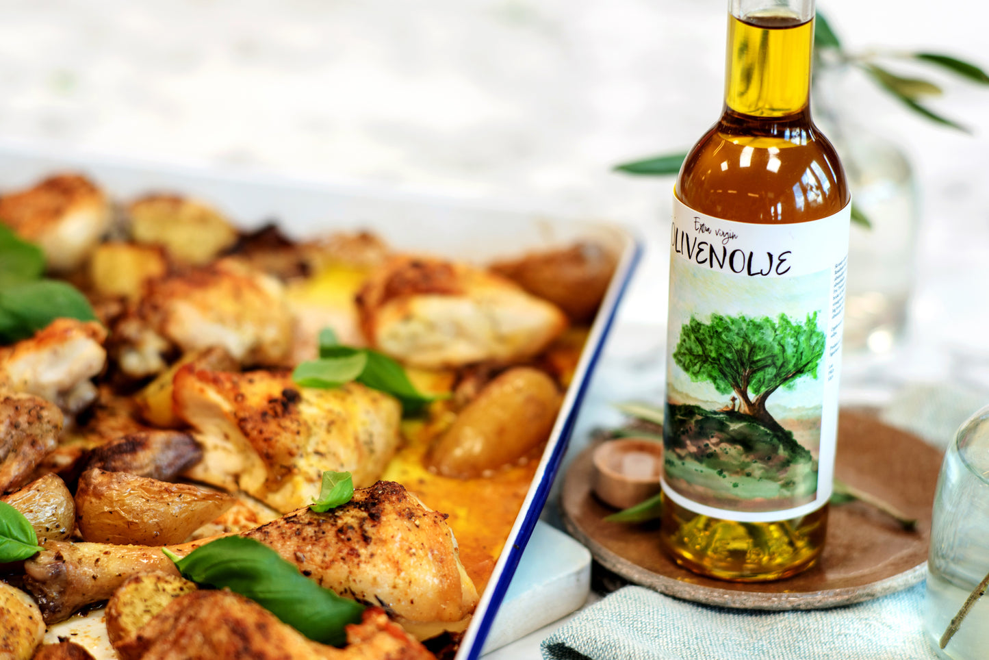 Extra virgin olivenolje 250 ml - Fru Timian Nettbutikk