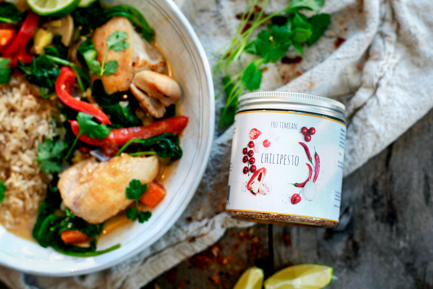 Chilipesto - Fru Timian Nettbutikk