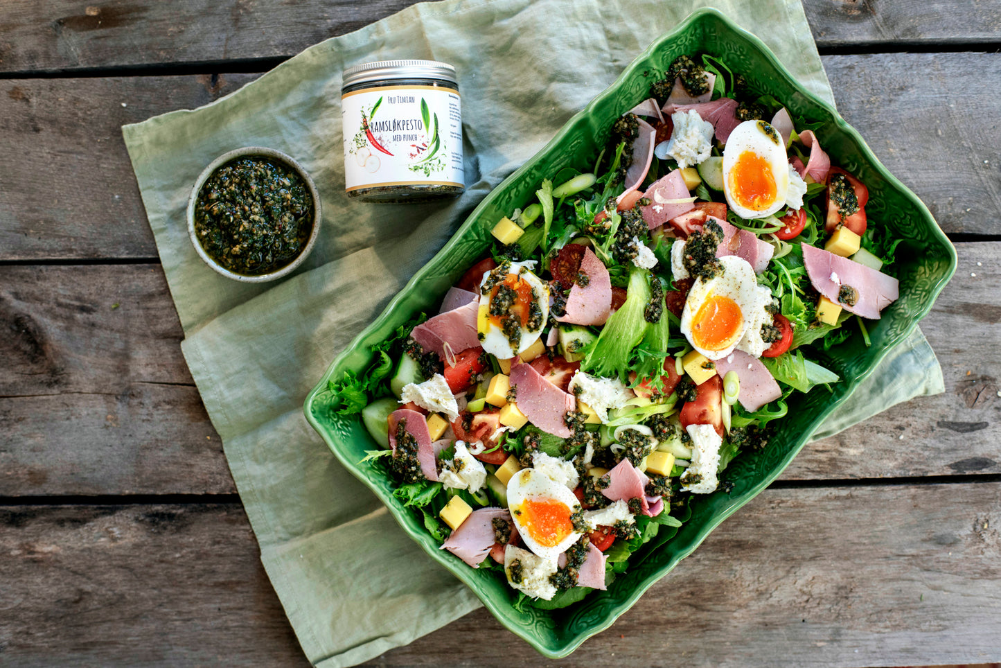 Ramsløkpesto med punch