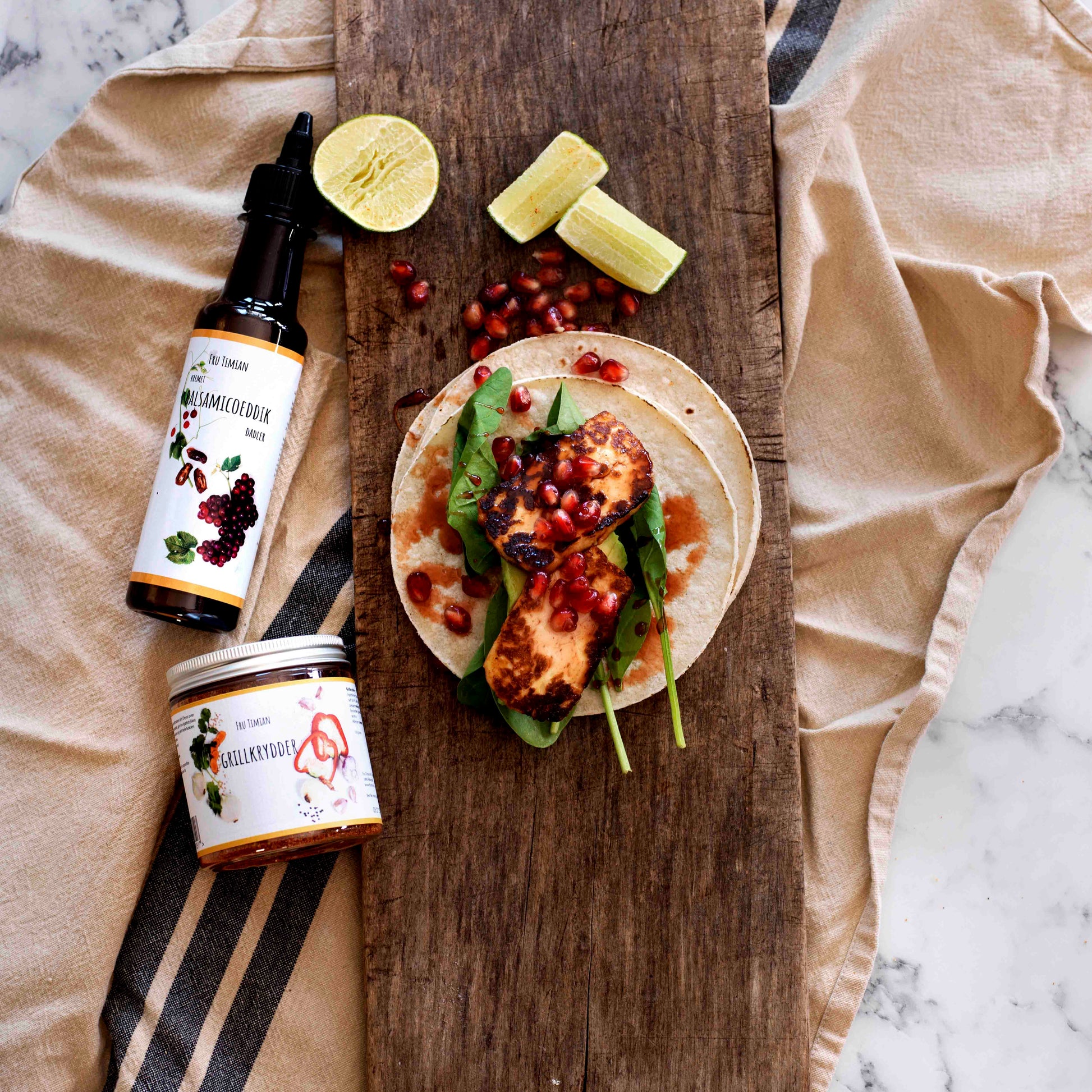 Kremet balsamicoeddik med dadler - Fru Timian Nettbutikk
