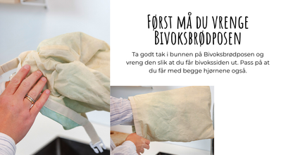 Bivoksbrødpose 30,5 x 43 cm
