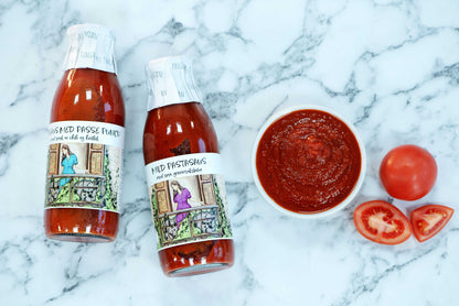 Pastasaus med passe punch 500 ml - Fru Timian Nettbutikk