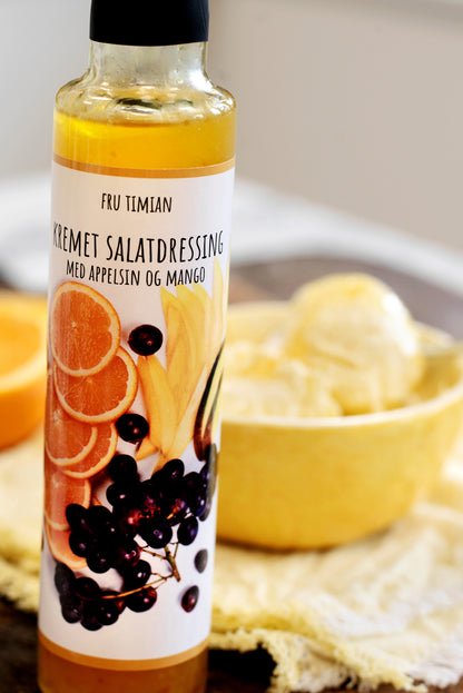 Appelsin- og mangosaus 250 ml - Fru Timian Nettbutikk