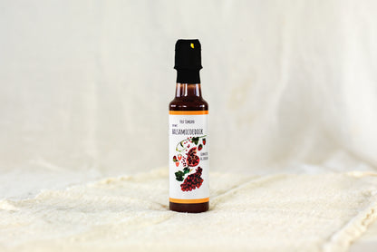 Kremet balsamicoeddik med granateple og jordbær 200 ml