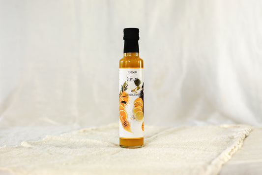 Dressing med sitron og sennep 250 ml