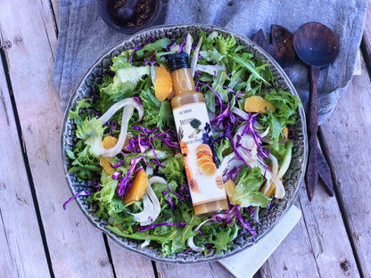 Dressing med sitron og sennep 250 ml