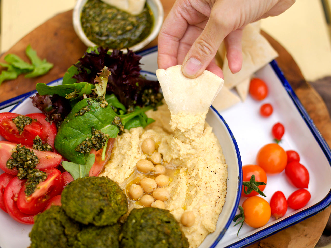 Ramsløkpesto med punch