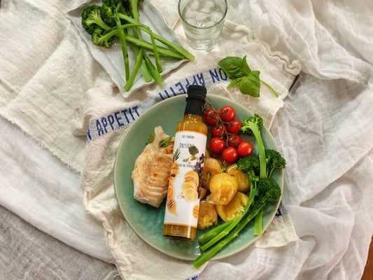 Dressing med sitron og sennep 250 ml