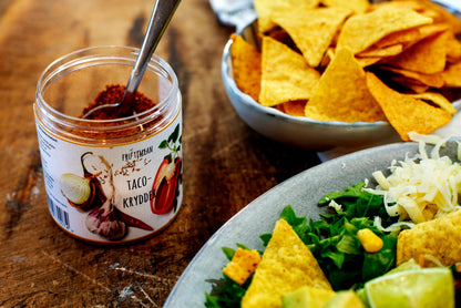 Tacokrydder - Fru Timian Nettbutikk